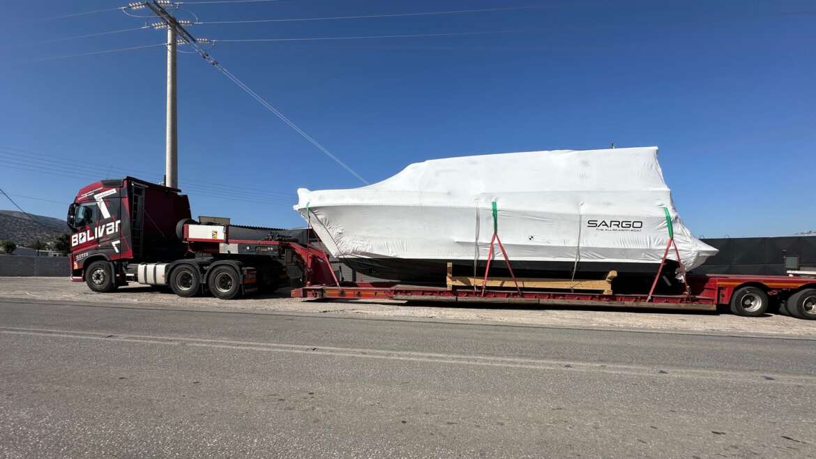 New 2025 SARGO 36 Aft Door handover