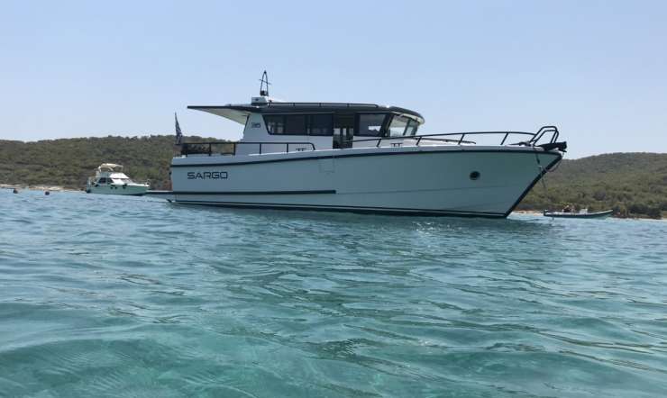 New 2021 SARGO 36 Aft Door handover