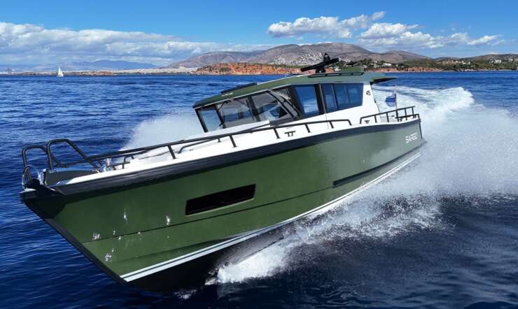 New 2025 SARGO 45 Aft Door handover