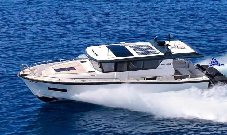 New 2024 SARGO 45 Aft Door handover