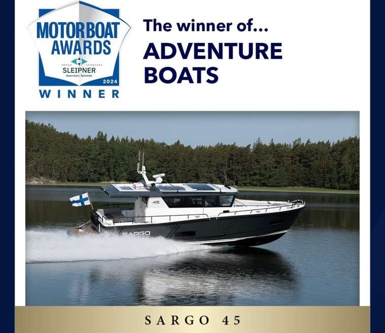 2024 Motorboat Awards Winner : SARGO 45