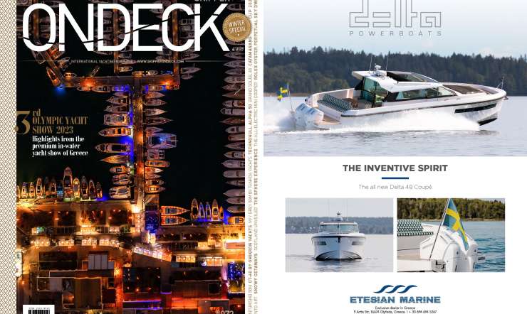 New DELTA POWERBOATS artwork advertisement