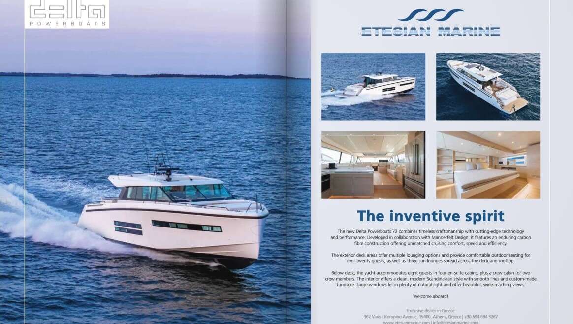New Delta 72 artwork advertisement