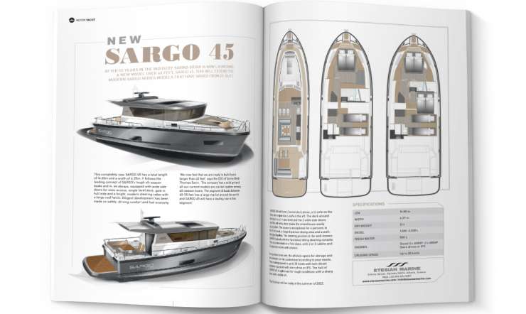 SARGO 45 on “ONDECK” magazine